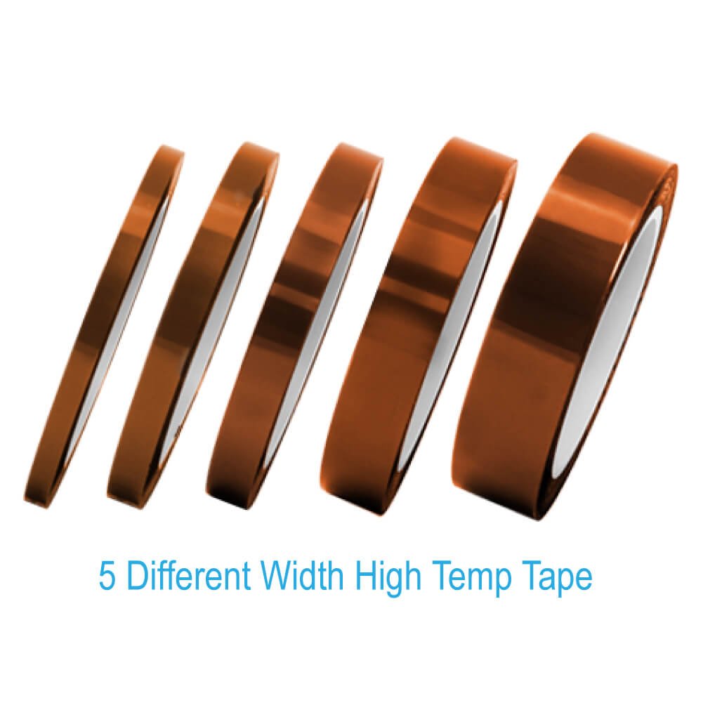 Heat Resistant Tapes - 5x Rolls
